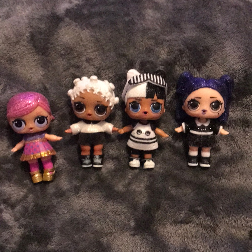 LOL Glitter Series and Glitter Bling Series Dolls